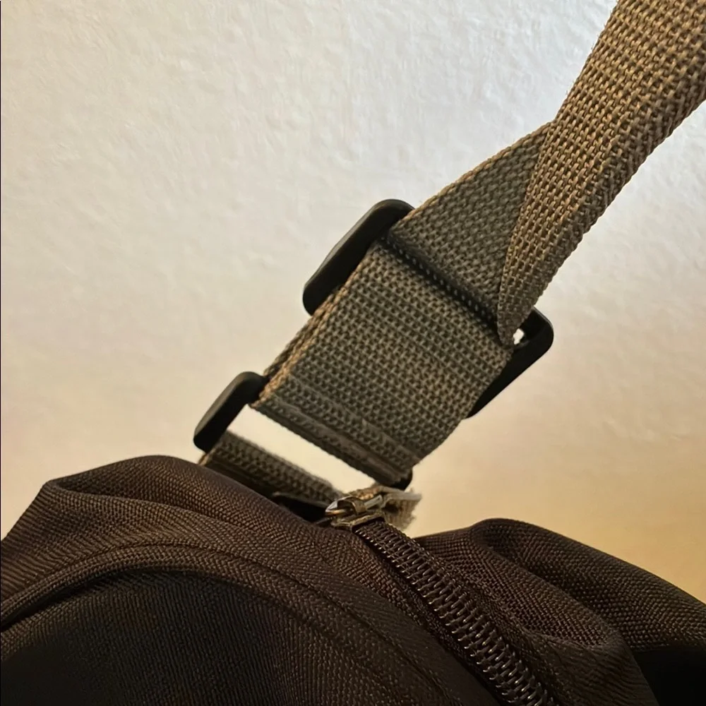 NWOT- Stylish Black Duffel Bag
